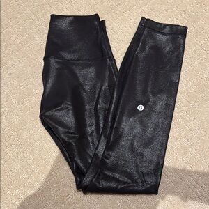 Lululemon Black Shimmer Leggings